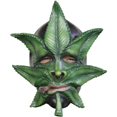 Pot Head / Weed Head Face Mask