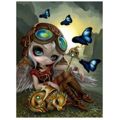 Clockwork Dragonling Strangeling Fairy 3D picture